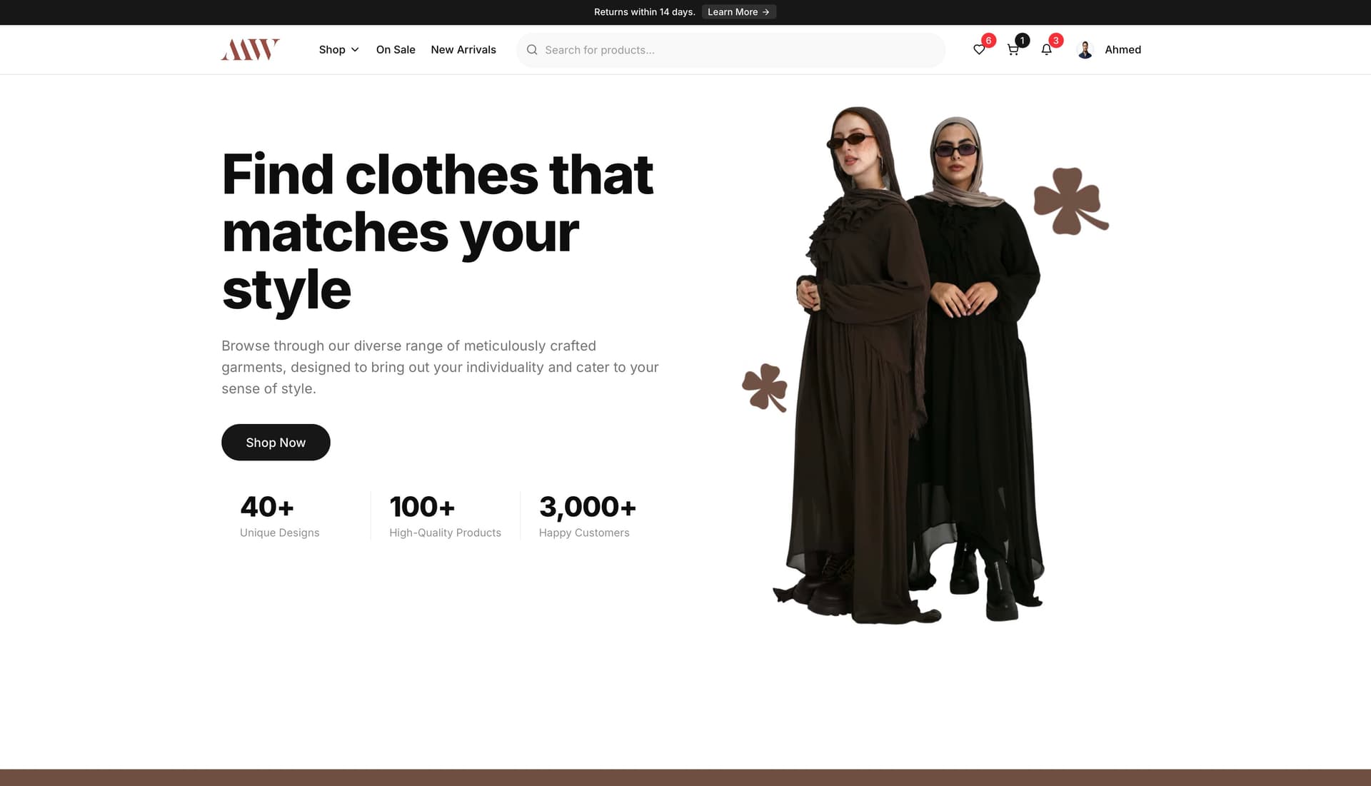 E-Commerce Store — Modest Wear